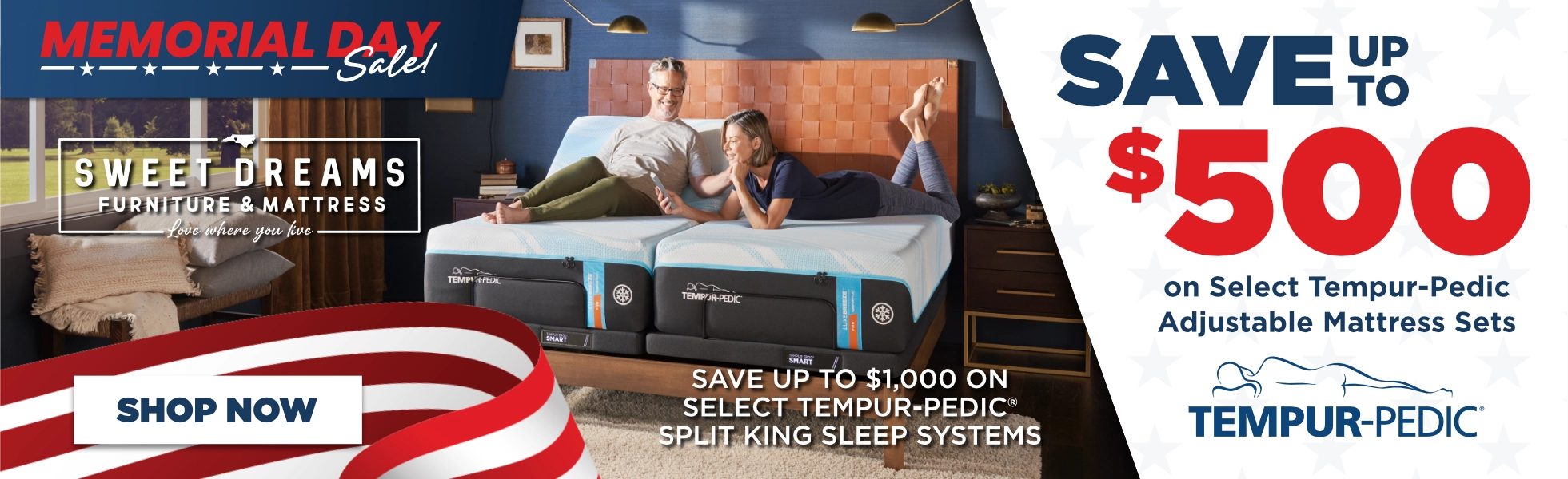 Memorial Day Tempur-Pedic Sale!